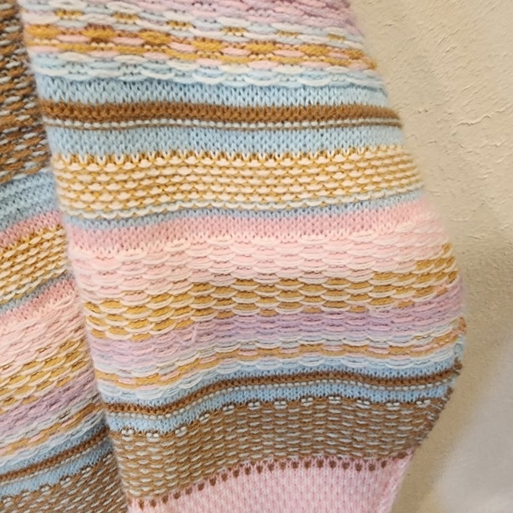 Pink Lily Multicolor Striped Cardigan - Picture 2 of 3